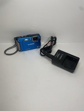 Panasonic LUMIX DMC-FT4 Digital kamera Unterwasser Fotoapparat GPS WLAN | Blau