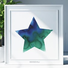 Sterne Nacht v5 Schablone