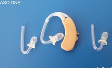 Schallschlauch mit Ohrolive größe(S,M und L) für Hörgeräte, Akustikschlauch Funk