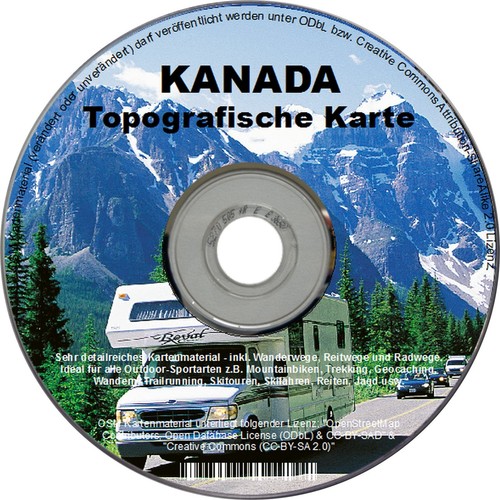 Topo karte kanada für garmin - topo,