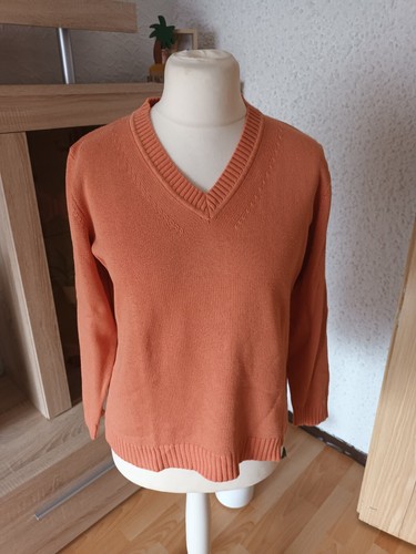 Damen pullover orange 42 - pullover,
