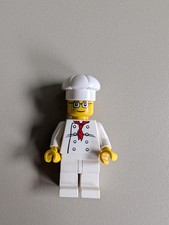 Lego Figur - Chefkoch mit Brille - Lego City