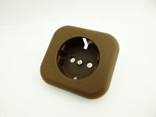 Busch Jäger  LX 2000 Steckdosenabdeckung Mittelbraun Braun Steckdose Abdeckung