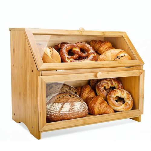 Küche brotkasten bambus - küche,