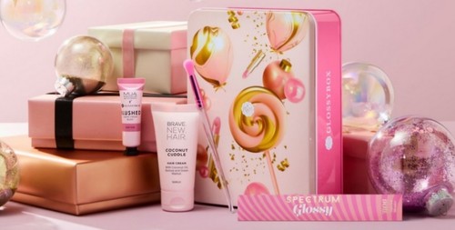 Glossybox metall dezember 2013 - glossybox,