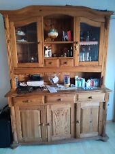 vitrinenschrank holz gebraucht