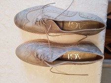 AGL Attilio Giusti Leombruni Damen Sneaker Hellgrau Größe 41,5 Gebraucht