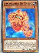 Yugioh - 1x #005 Nordischer Elf Dverg - LEHD-B - Legendary Hero Decks