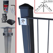 Doppelstabmattenzaun 8/6/8