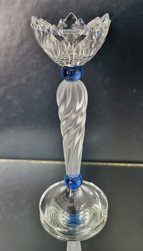 Swarovski kerzenständer blaue - swarovski,