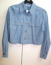 Zara Jeanshemd Jeans Bluse