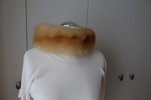 Pelz goldzobel stirnband - pelz, goldzobel-stirnband