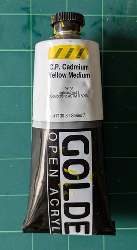 Golden open acrylics - open,