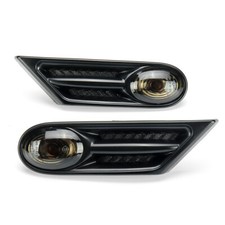 Für BMW MINI COOPER R56 R57 SCHWARZ LED Seitenblinker Paar