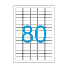 35,6x16,9mm Etiketten 50 Blatt