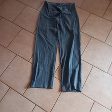 Stoffhose grau Wide Leg Pull&Bear 38