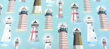 Baumwollstoff Leuchtturm ab