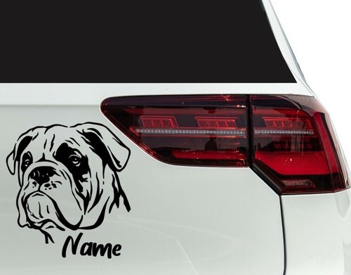 Aufkleber hund englische - hund,