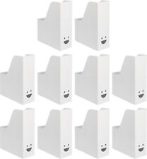 Ikea TJABBA Stehsammler Leichtgewichtig Basic weiß Wellpappe 30x25x10cm 10er Set