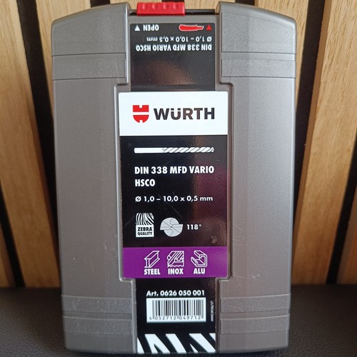 Würth spiralbohrer hsco - hsco, din