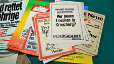 80er Jahre Berlin Werbung Kundenstopper Zeitschriften Zeitung Reklame Poster