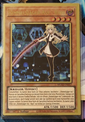 Himmelsjäger ass - yu-gi-oh,