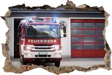 Wandtattoo Feuerwehr im