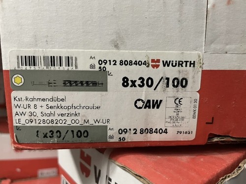 Würth kunststoffrahmendübel - würth,