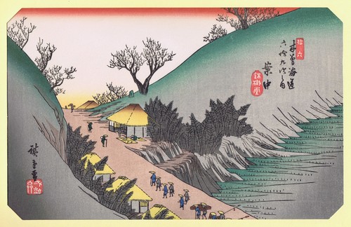 Hiroshige eisen kisokaido - hiroshige/eisen,