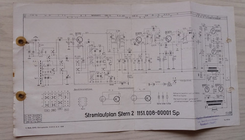 Stromlaufplan stern ddr - stern, 2