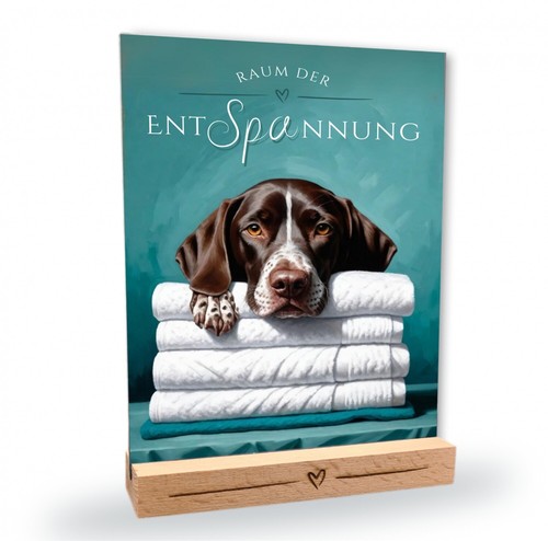 Hundeschild deutsch kurzhaar - hundeschild,