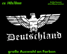 Reichsadler 140mm Aufkleber Auto Sticker Adler Deutschland Heckscheibe Wehrmacht
