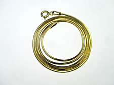 Designer Kette vergoldet Collier Silver Chain 925 Sterling Silber modern Retro