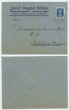 114817 - Mi.Nr. 393 - Josef Depper Goldkreuz-Schuhfabrik, Heltersberg 31.12.1927