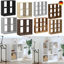 Regal Bücherregal Wandregal Raumteiler Aufbewahrung Regalsystem Holzwerkstoff