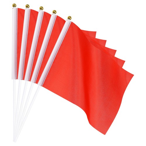 Rot flagge stick klein mini - rot,