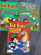 Fix und Foxi Hefte - 25. Jahrgang; Bände 13, 28, 36