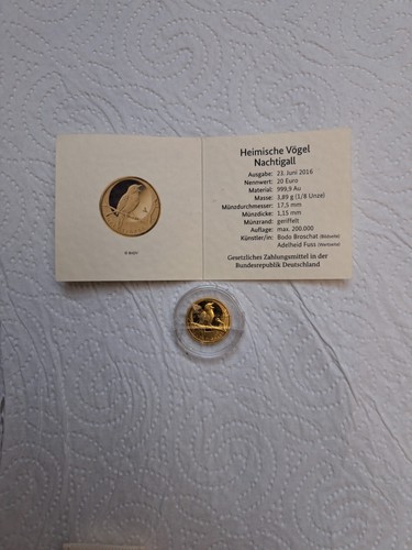 Euro goldmünze heimische - 20,