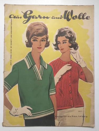 Mode zeitschrift aus garn und - aus,