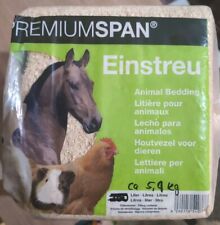 Tiereinstreu, Sägespäne von Premiumspan, Angebrochene Packung mit 5,6 Kg Inhalt