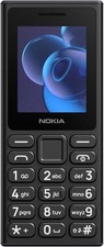 Nokia 105 (2024) Schwarz Mobiltelefon Dual-SIM Handy FM-Radio Taschenlampe
