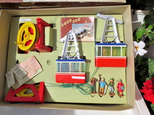 Lehmann  Rigi Duo 9000 Seilbahn für Handbetrieb, Blechgondeln, in OVP