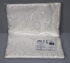 JEMIDI Tischdecke Ornamente Seidenglanz Edel - 160x160 cm