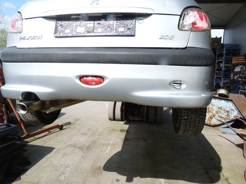 Stoßstange hinten peugeot - stoßstange,