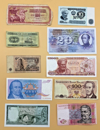 Banknoten konvolut schweiz - banknoten,
