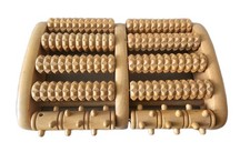 Fuss-Massage-Roller Holz