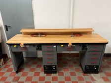 Freuding 2 ´er Arbeitstisch mit Freuding A84 Absaugung & Absaugmaul #1013