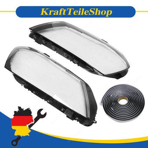 Scheinwerferglas links - 2x,