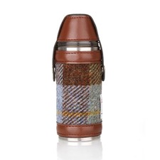 Harris Tweed Hunting Flask /