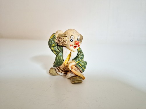 Vintage clown figur harz - vintage,